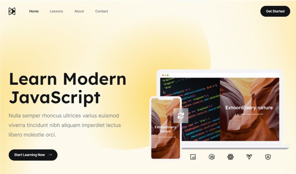 Astra Sample Website 01