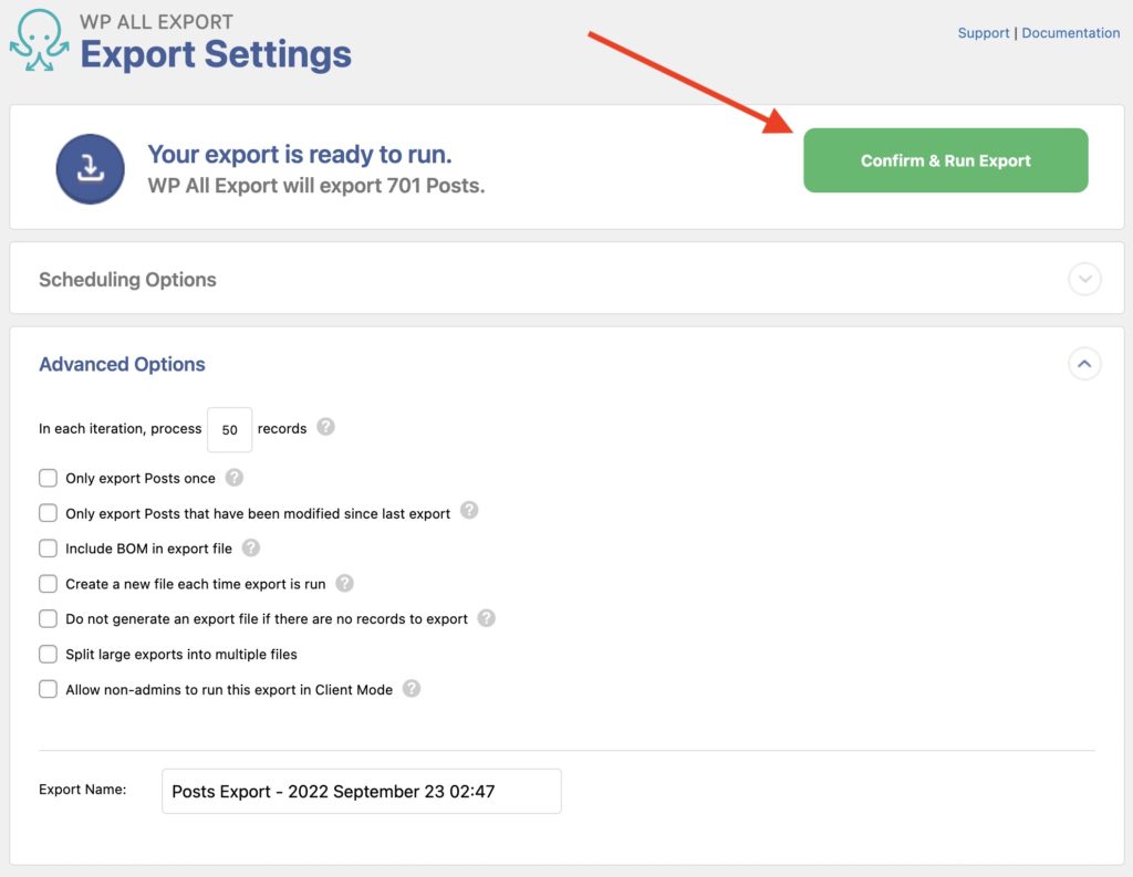 Bulk Edit WordPress Data Confirm and Run