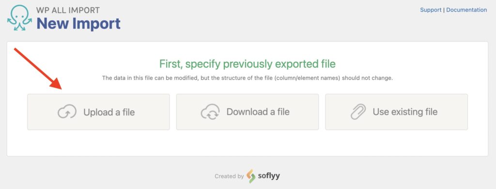 Bulk Edit WordPress Data Upload Edited File