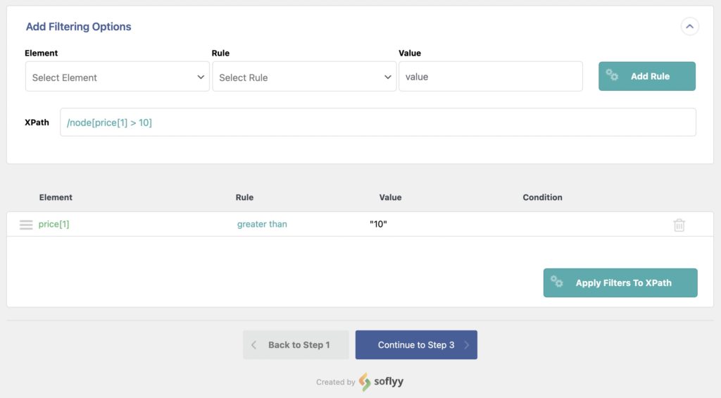 WordPress Import - Add Filtering Options