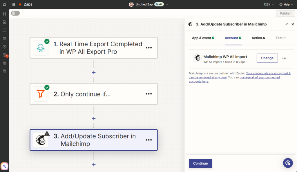 connect your marketing tool to Zapier