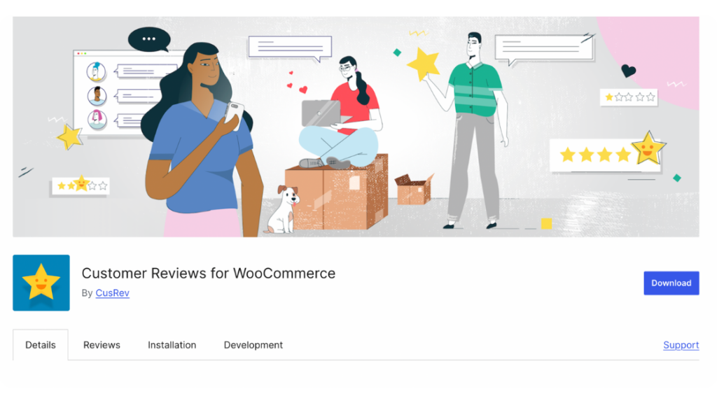 Customer Reviews for WooCommerce