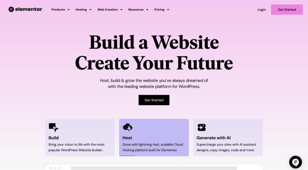 Elementor Homepage