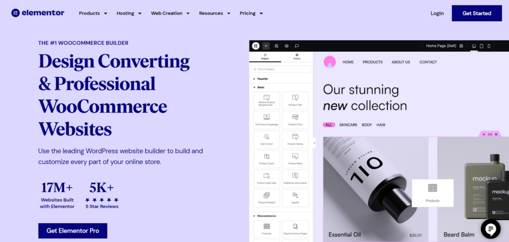 Elementor WooCommerce