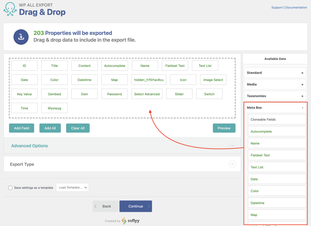 Export Meta Box Cloneable Fields
