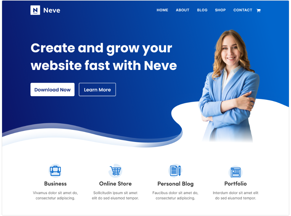 Neve theme
