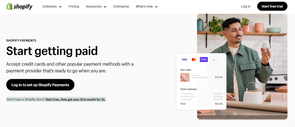 Shopify payments