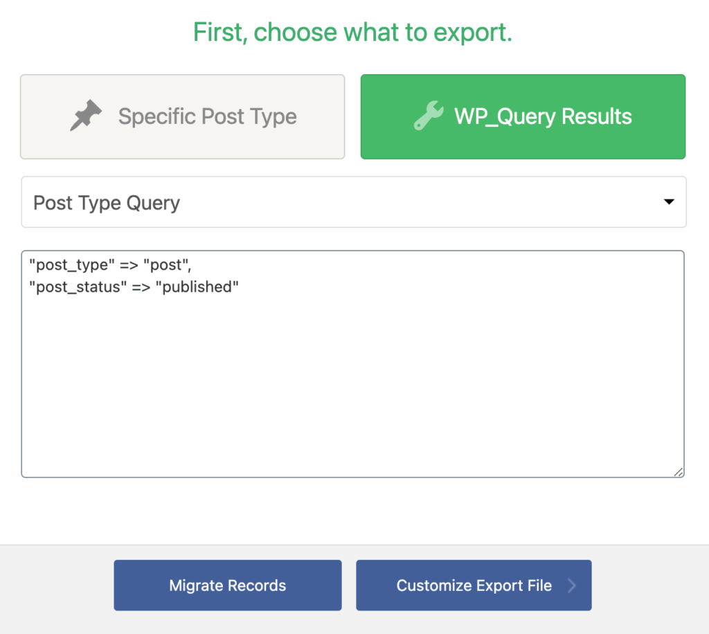 Simple Posts Query