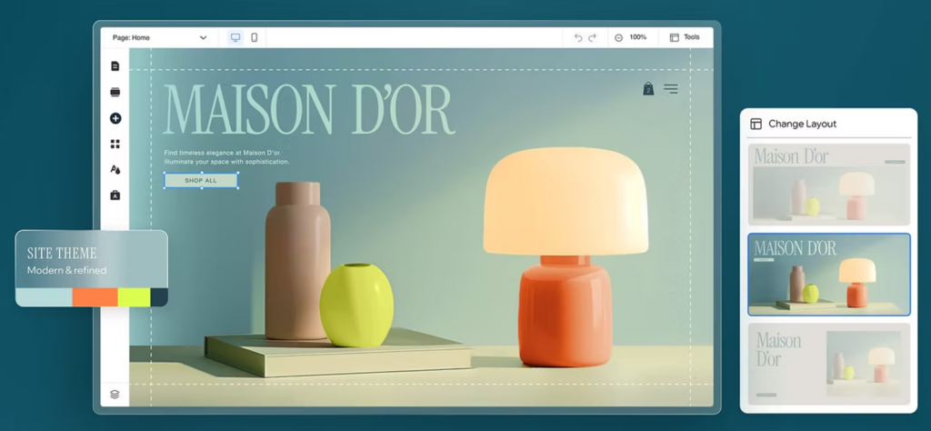Wix builder